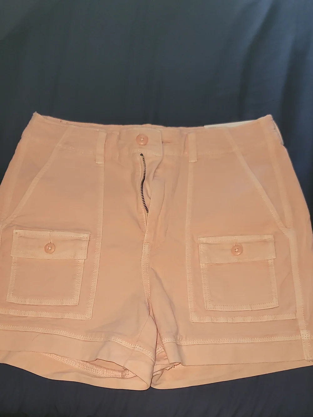 American Eagle Outfitters Peach Utility Cargo Shorts